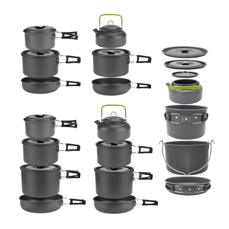 Lightweight Portable Camping Cookware Set