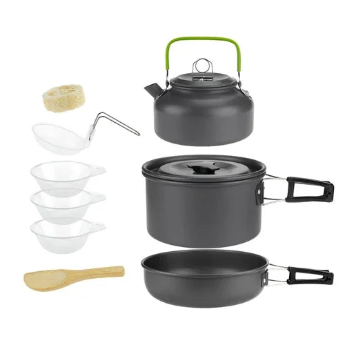Lightweight Portable Camping Cookware Set