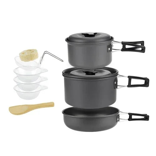 Lightweight Portable Camping Cookware Set