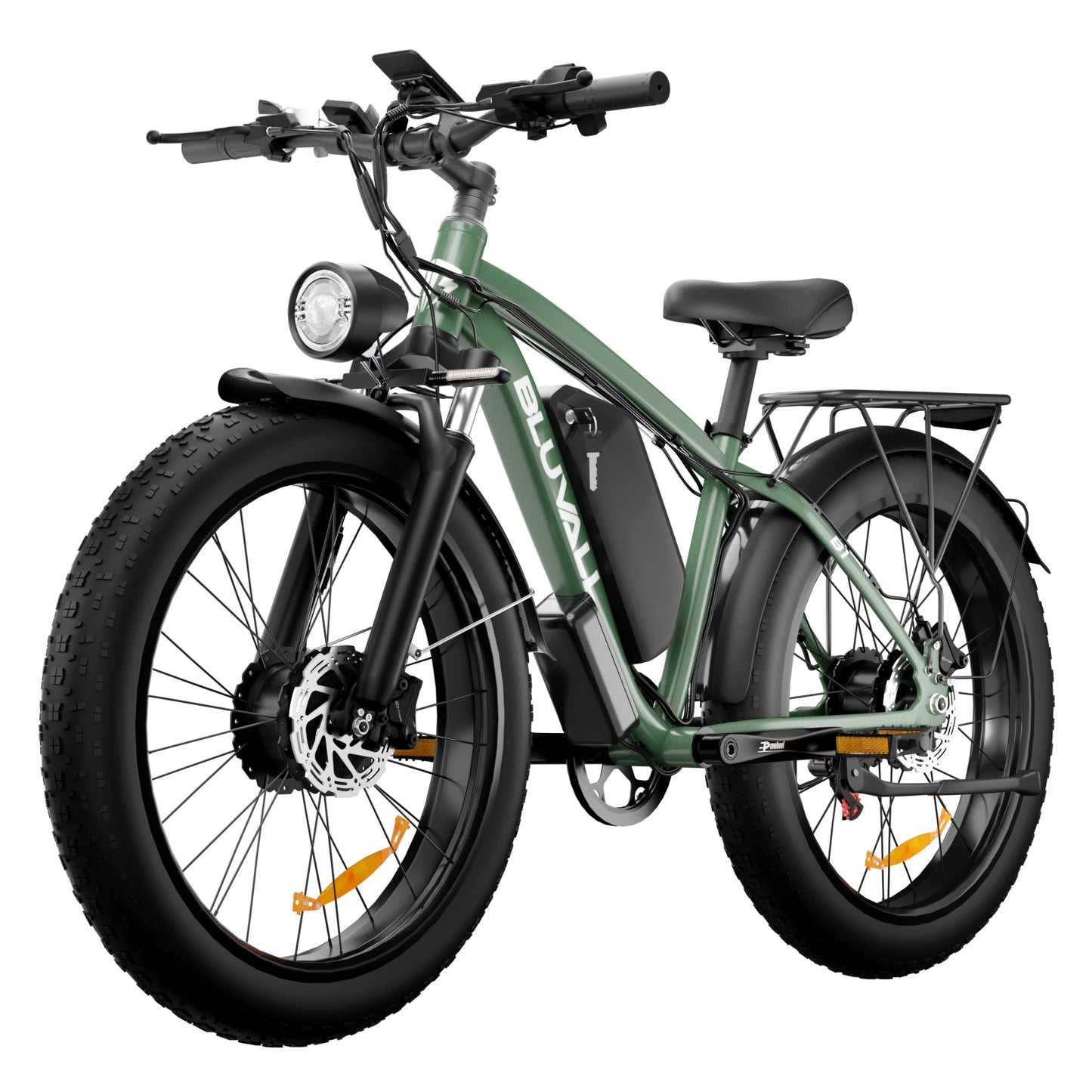 ZEEGR 48V 2000W 26" Full Suspension E-Bike