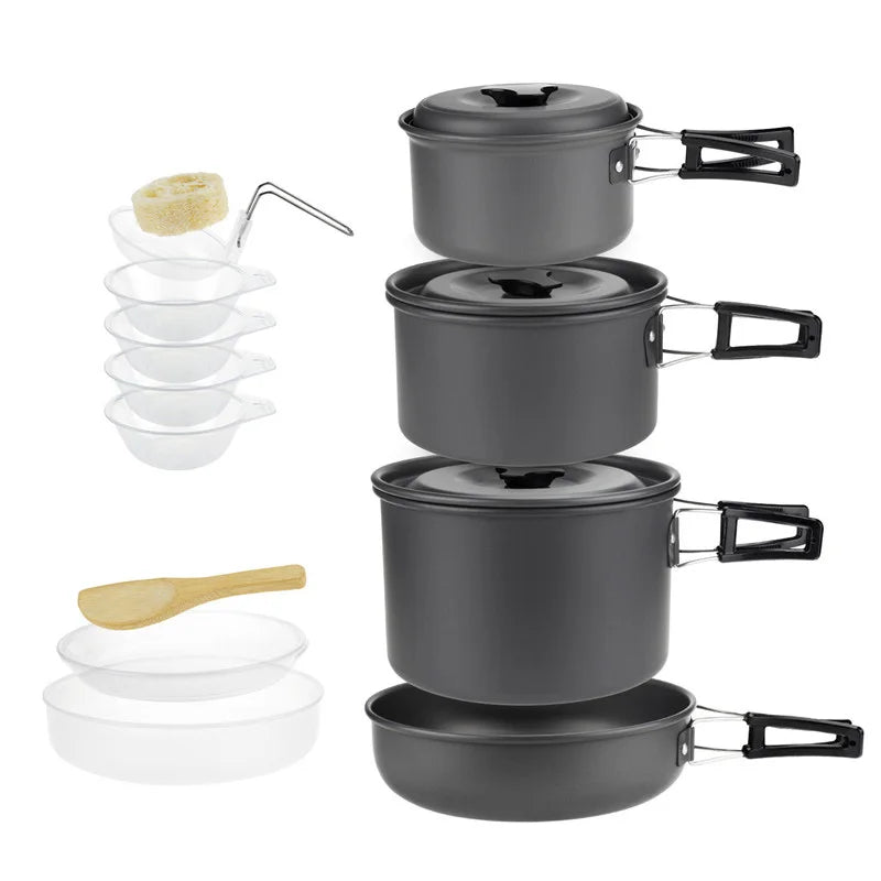 Lightweight Portable Camping Cookware Set