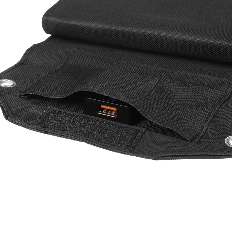 LUXUGLOW 6-Fold 100W 5V USB Folding Solar Power Bank