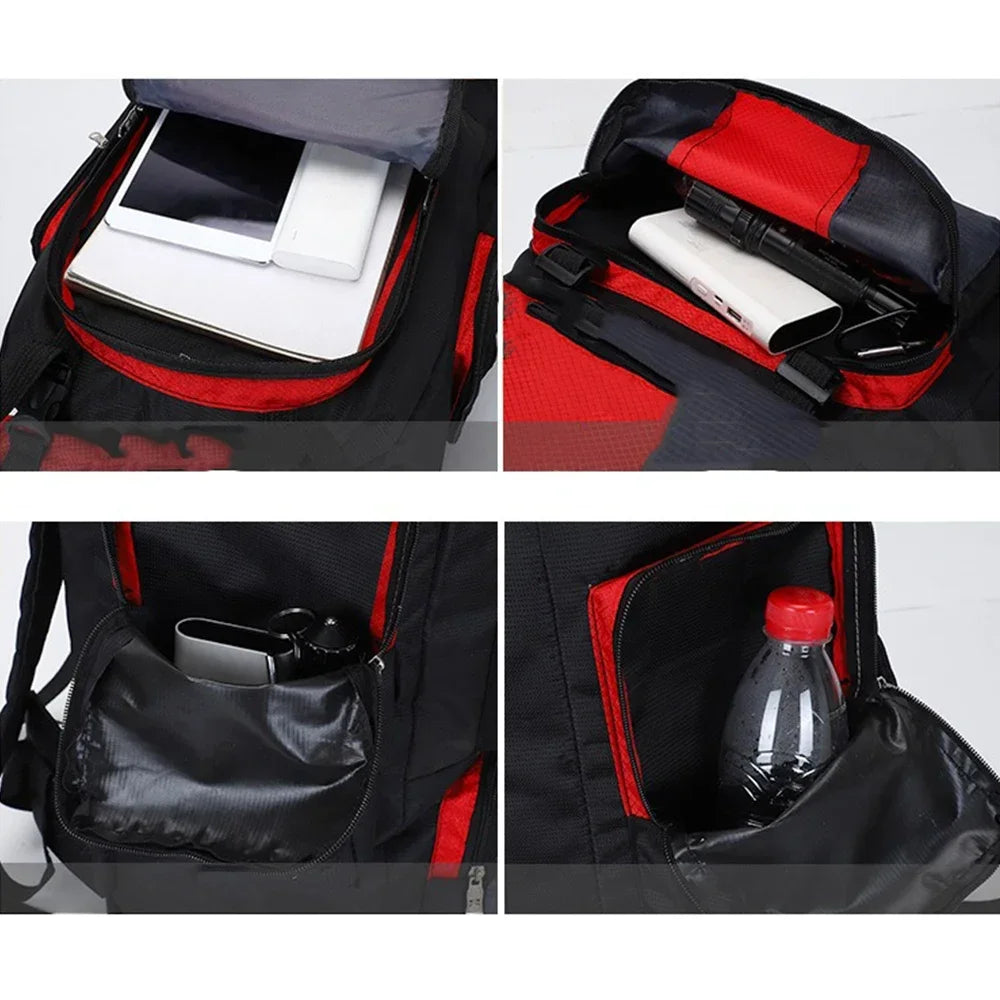 SYZM 70L Oxford Large Waterproof Lightweight Hiking Bag