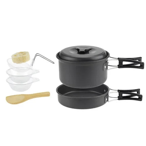 Lightweight Portable Camping Cookware Set