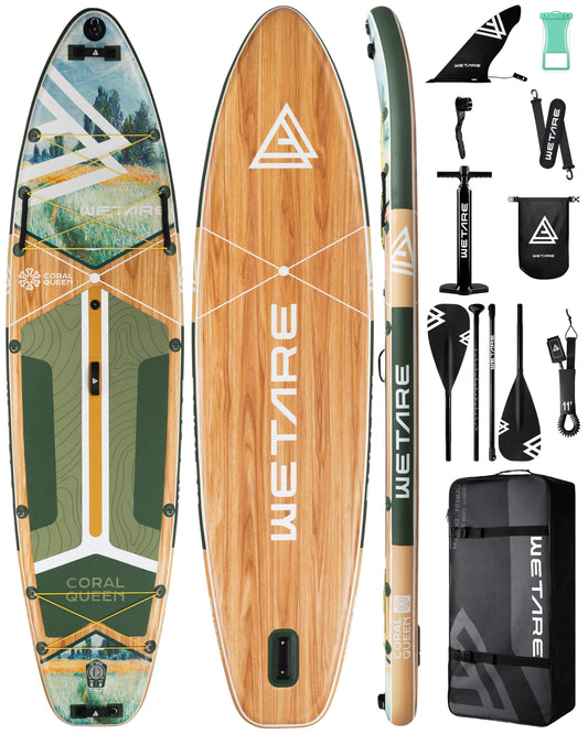 WETARE 116"x35" Inflatable Paddle Board
